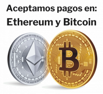 Aceptamos Pago En Ethereum Y Bitcoin